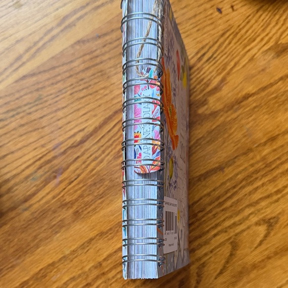 2026 Floral Spiral Journal Notebook - Blue with Orange Poppy - Picture 7 of 7